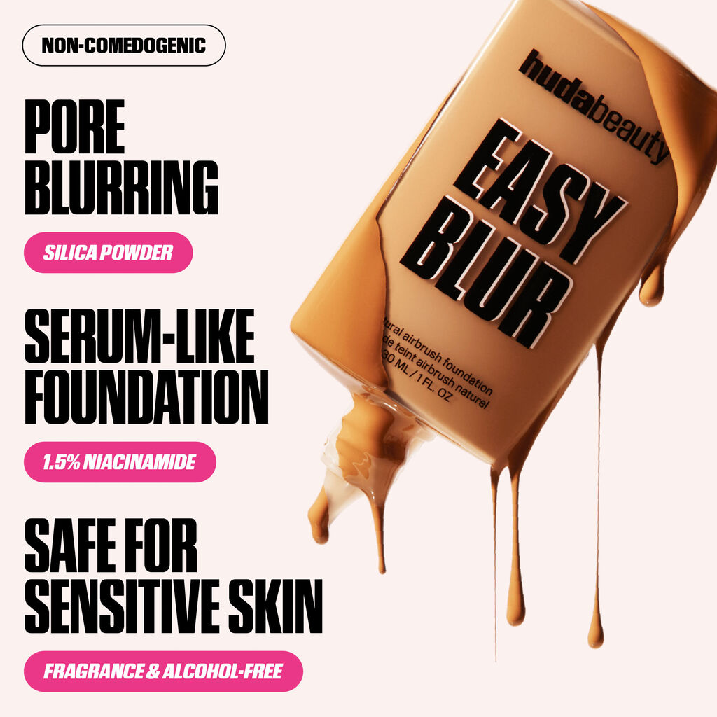 HUDA BEAUTY Easy Blur Niacinamide Foundation