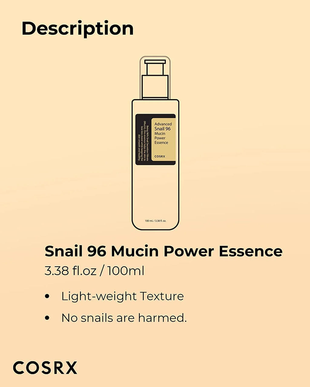 Cosrx Advanced Snail 96 Mucin Essence