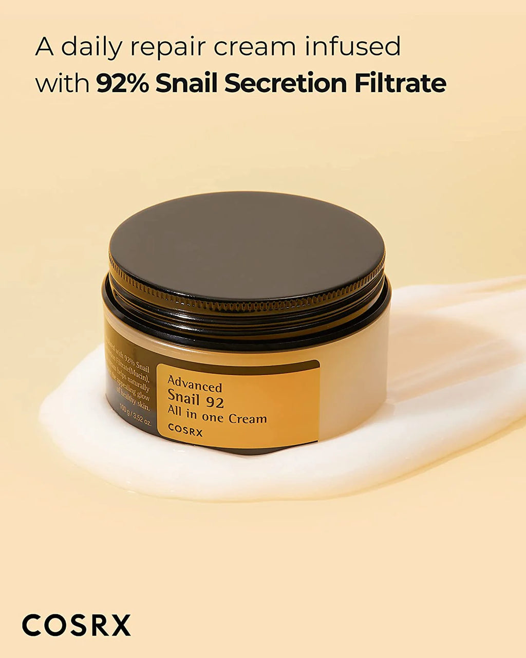 COSRX Advanced Snail 92 Crème tout-en-un