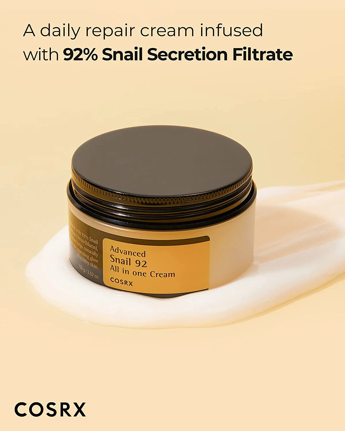 COSRX Advanced Snail 92 Crème tout-en-un