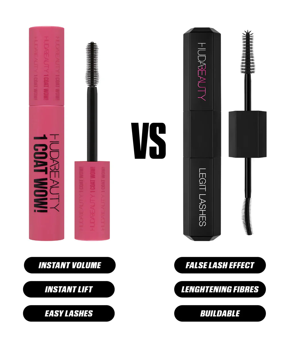 HUDA BEAUTY Mascara 1 Coat WOW!