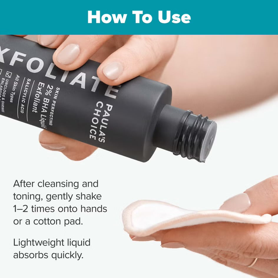 PAULA’S CHOICE 2% BHA Exfoliating Toner