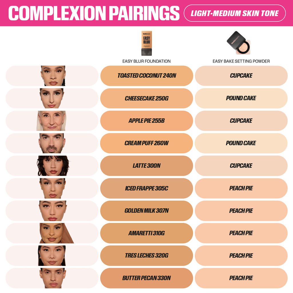 HUDA BEAUTY Easy Blur Niacinamide Foundation