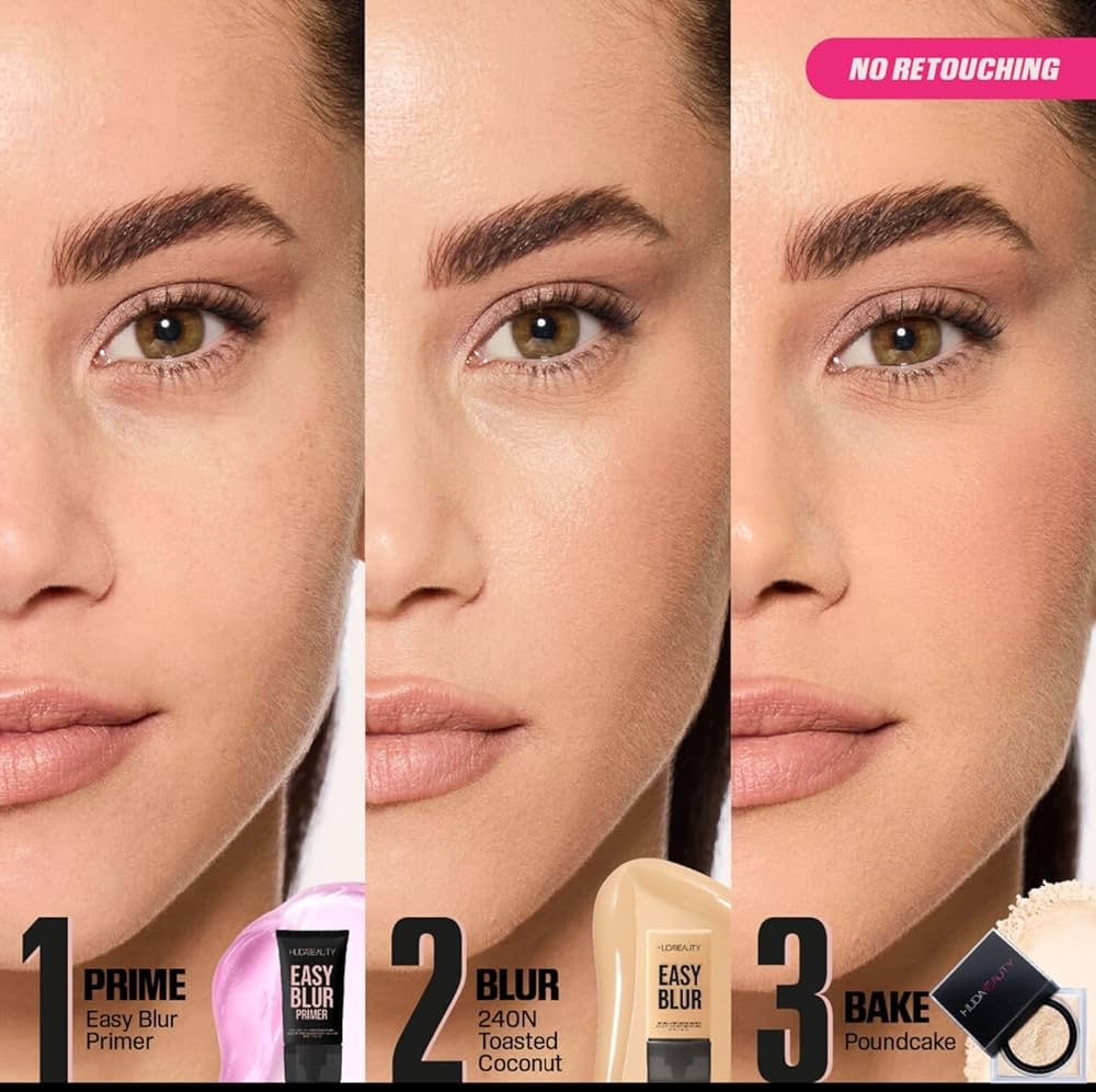 HUDA BEAUTY Easy Blur Niacinamide Foundation