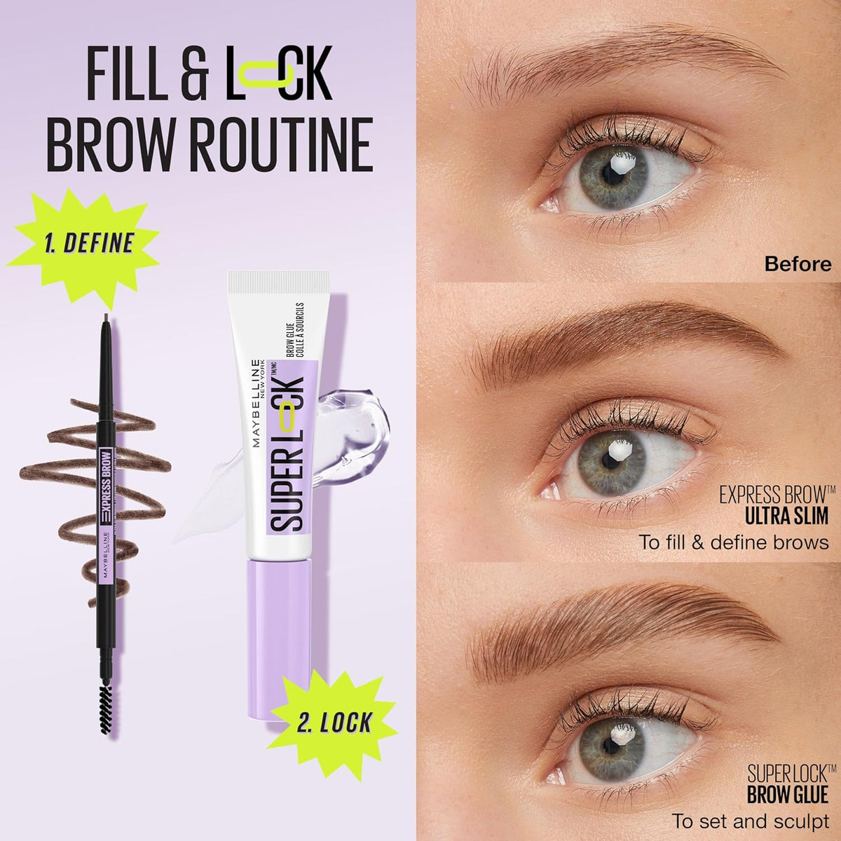 MAYBELLINE Super Lock Brow Glue