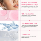 ANUA 10% Niacinamide + TXA 4% Sérum