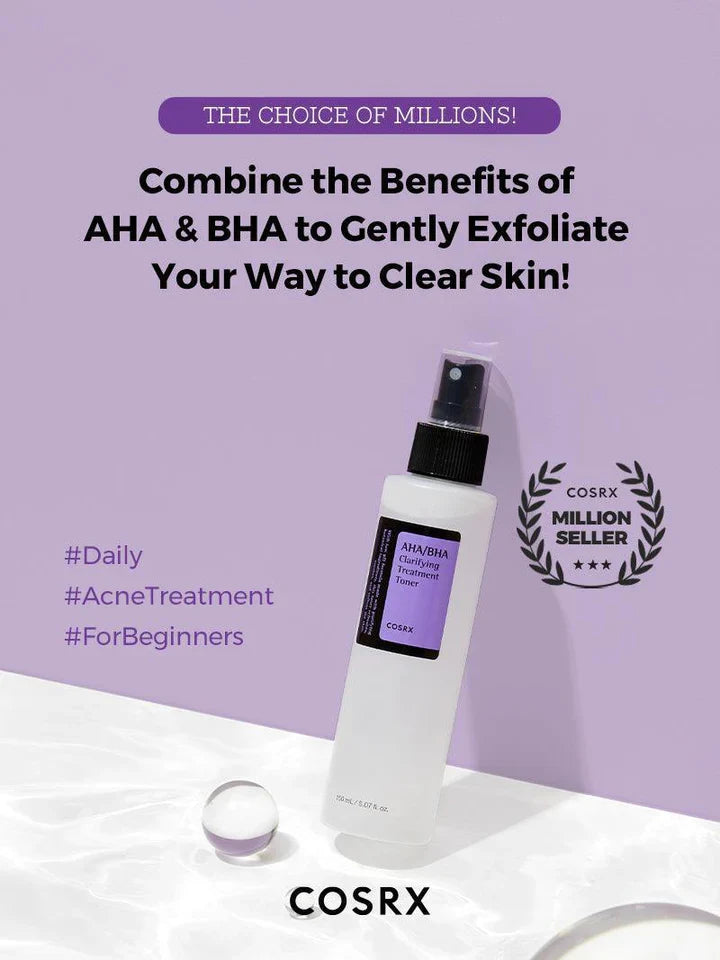 COSRX Toner éclaircissant AHA/BHA