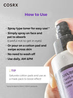COSRX Toner éclaircissant AHA/BHA