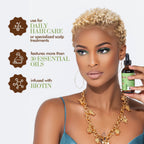 MIELLE Romarin & Menthe Huile Cheveux